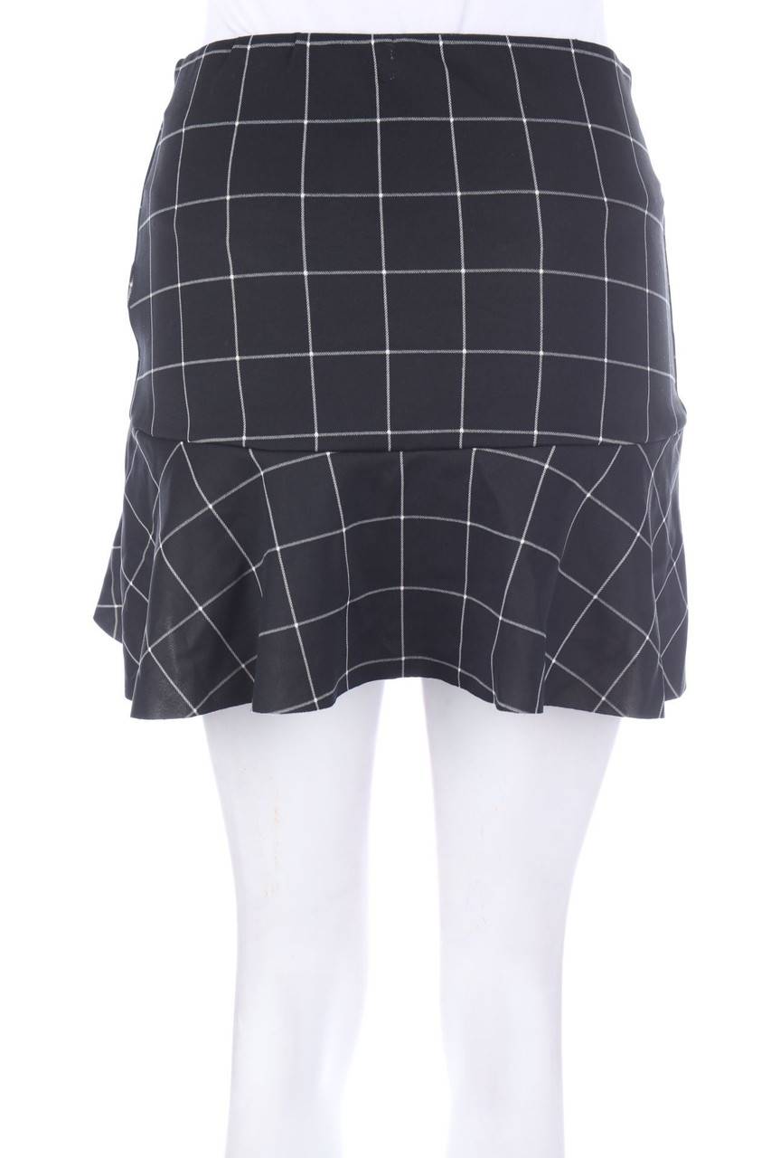 Carou Stradivarius Minirock Mit Karo-Muster