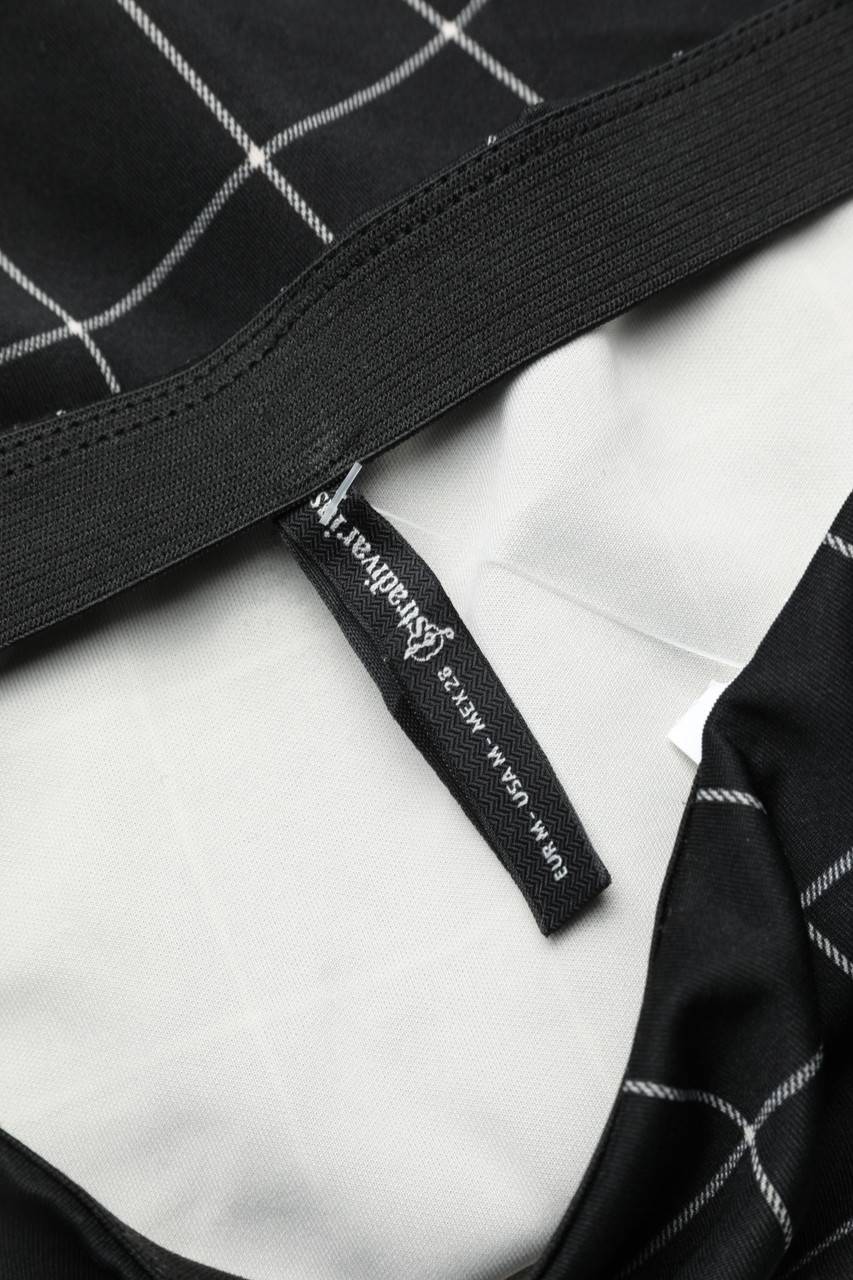 Carou Stradivarius Minirock Mit Karo-Muster