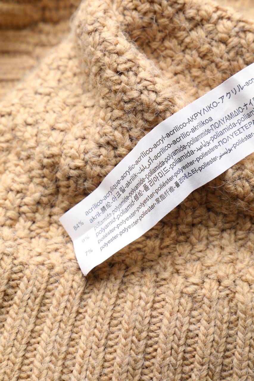 Carou Stradivarius Strick-Pullover Mit Zopf-Muster