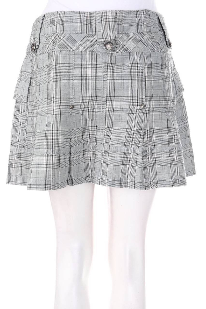 Carou Street One Falten-Mini-Rock Mit Karo-Muster