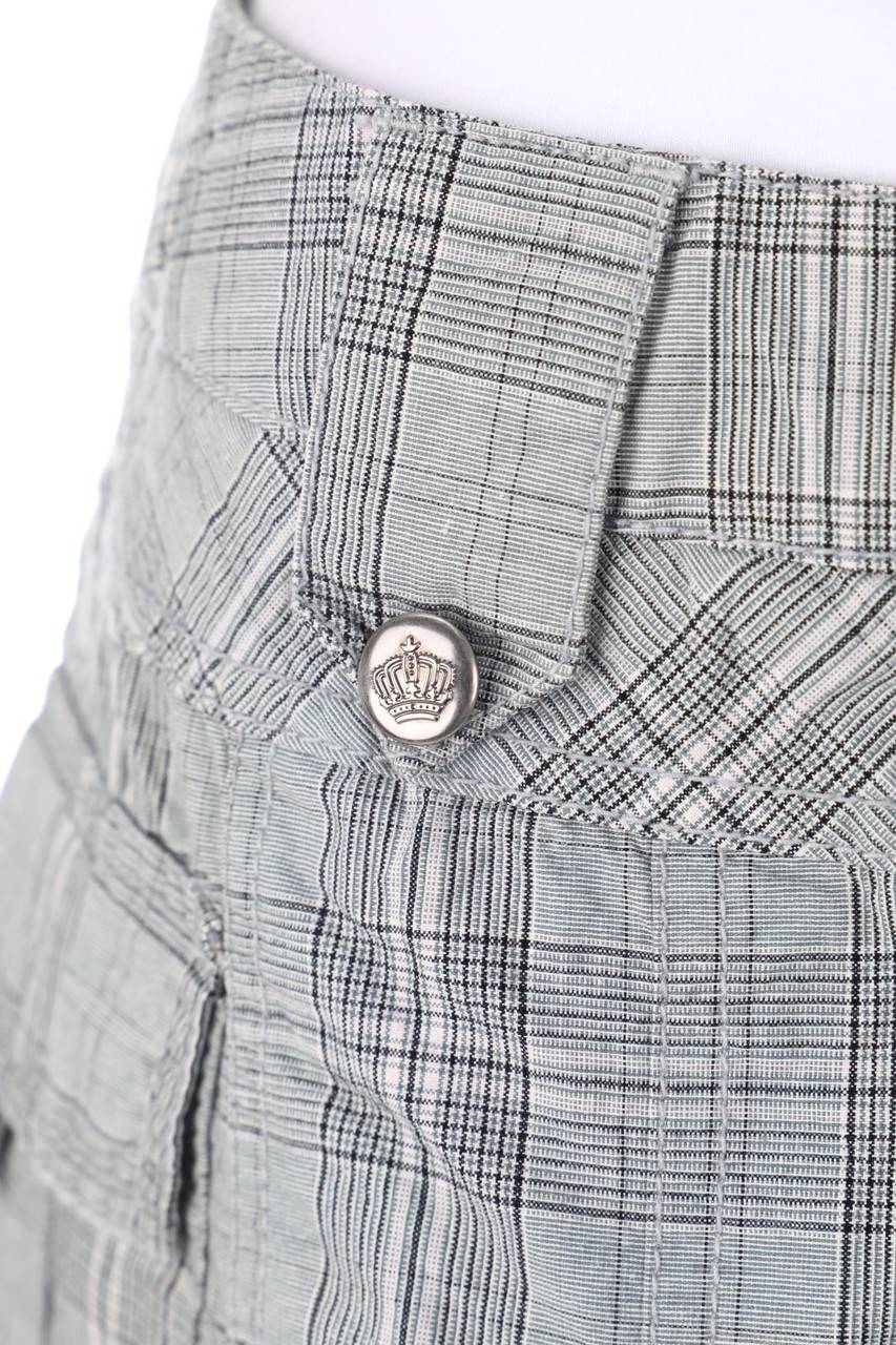 Carou Street One Falten-Mini-Rock Mit Karo-Muster