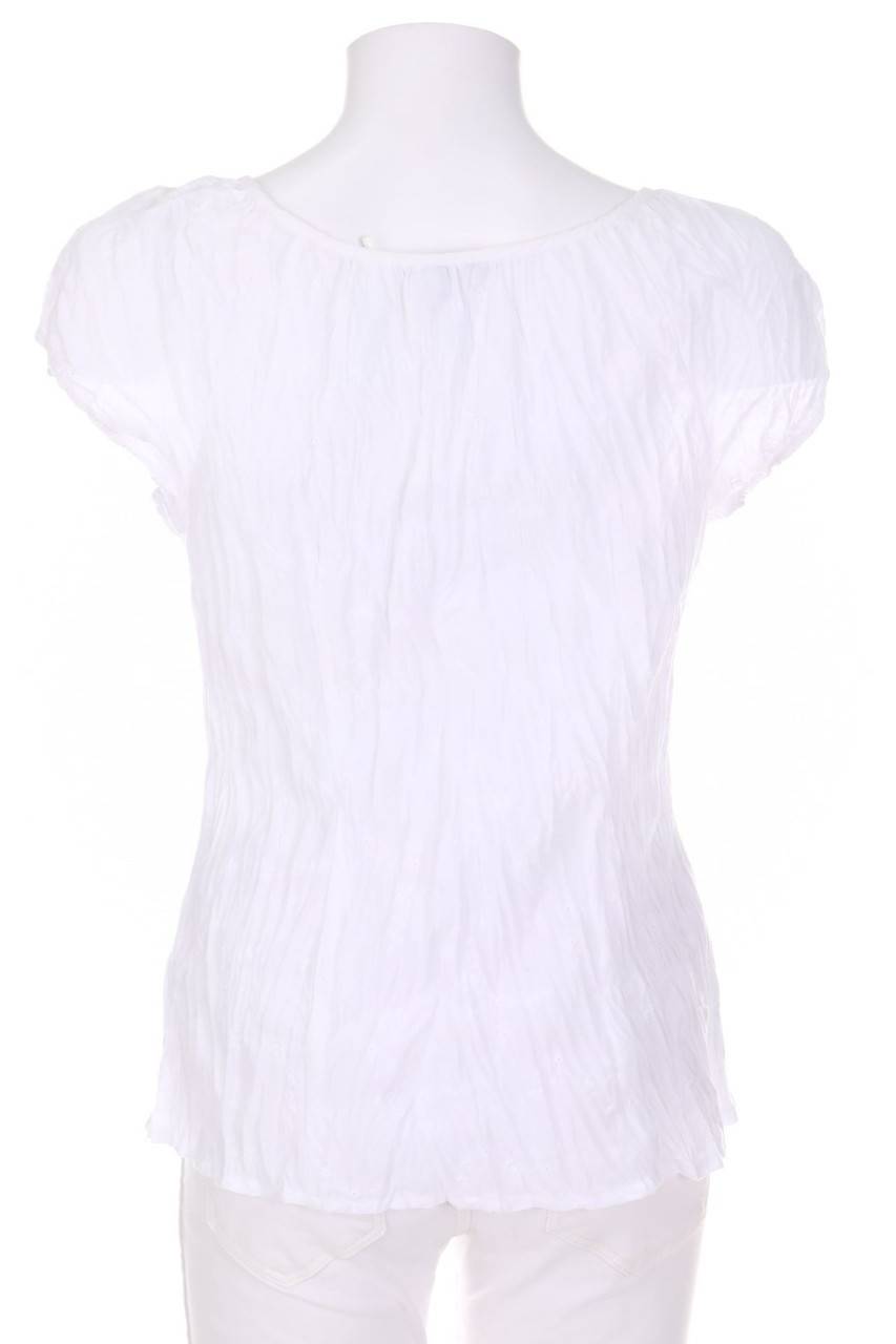 Carou Street One Kurzarm-Bluse Mit Floralem Muster