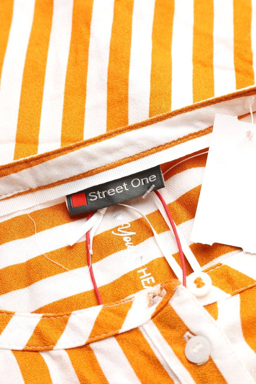 Carou Street One Streifen-Bluse Zum Knoten