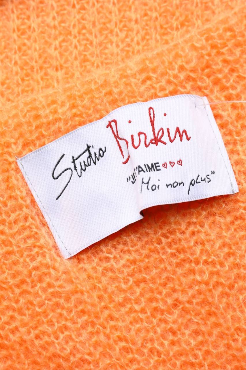 Carou Studio Birkin Strick-Pullover Aus Mohair-Mix