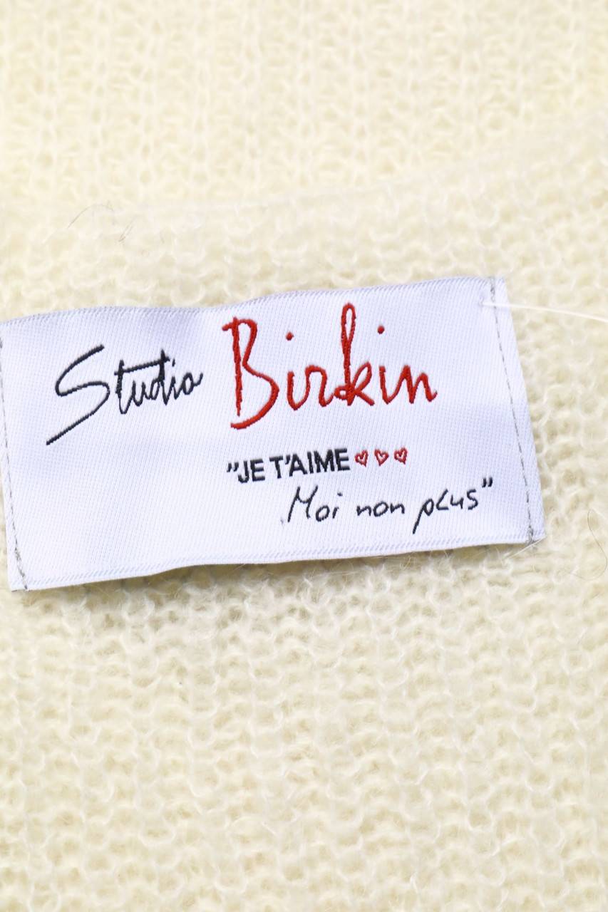 Carou Studio Birkin Strick-Pullover Aus Mohair-Mix