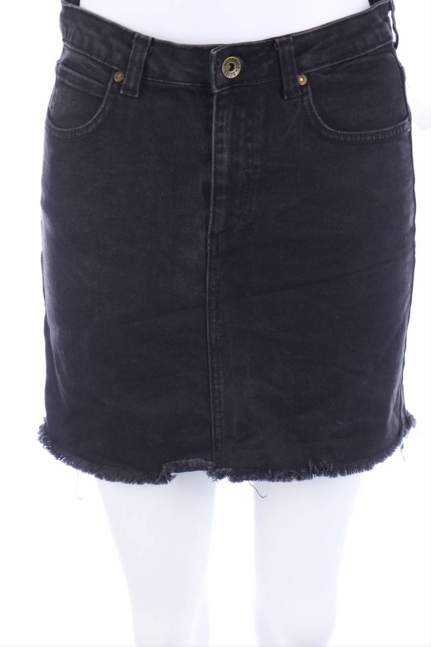 Carou Suit Benedict Mini-Jeansrock Mit Logo-Patch