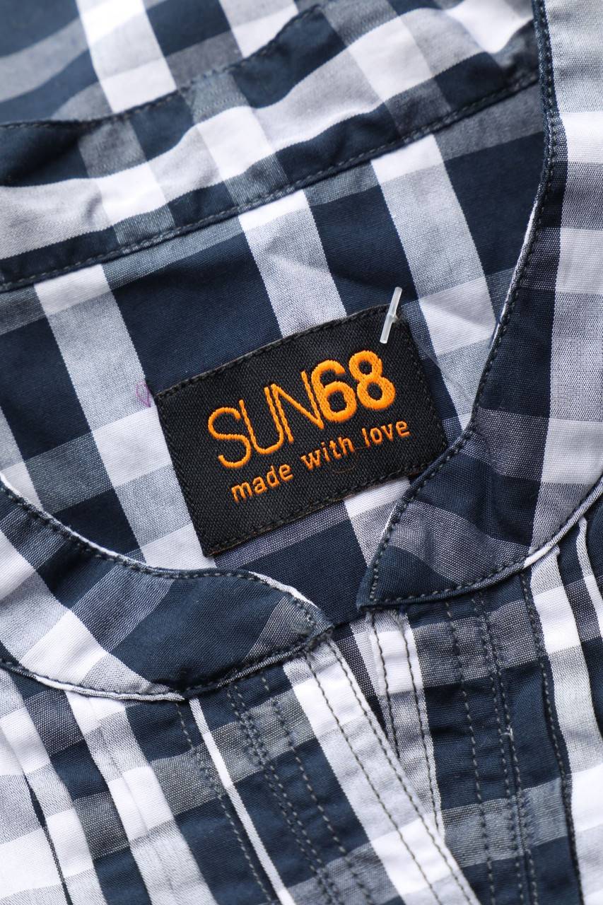 Carou SUN68 Bluse Mit Karo-Muster