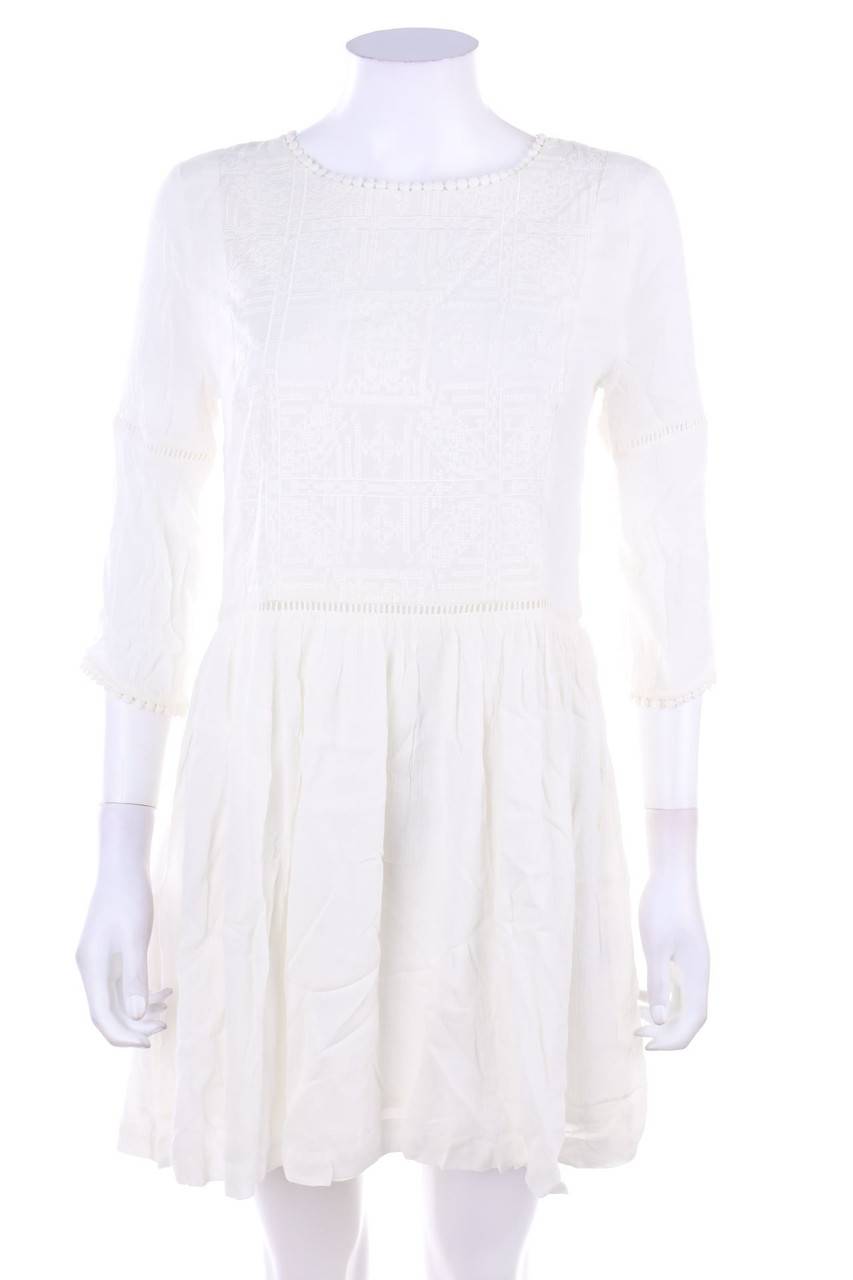 Carou suncoo Boho-Kleid mit Seiden-Details