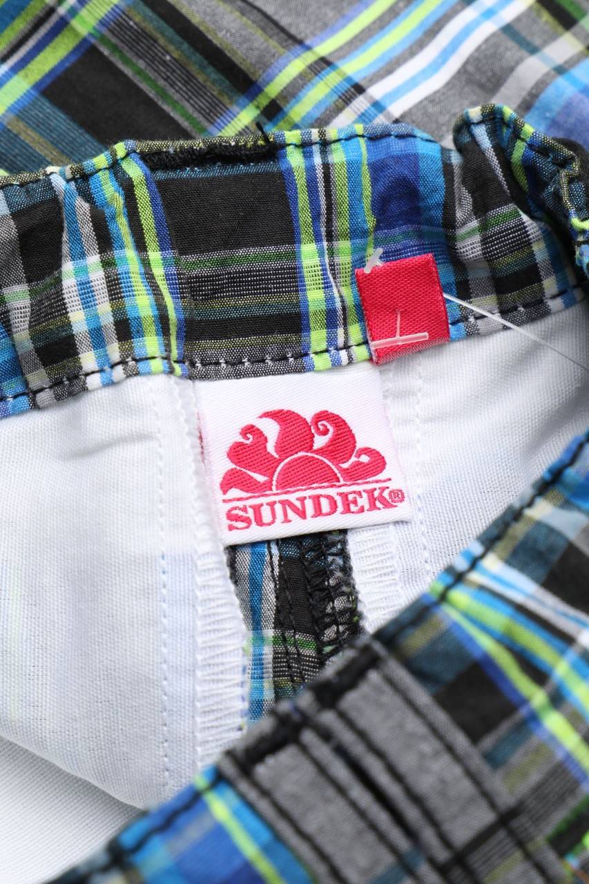 Carou SUNDEK Shorts Mit Karo-Muster