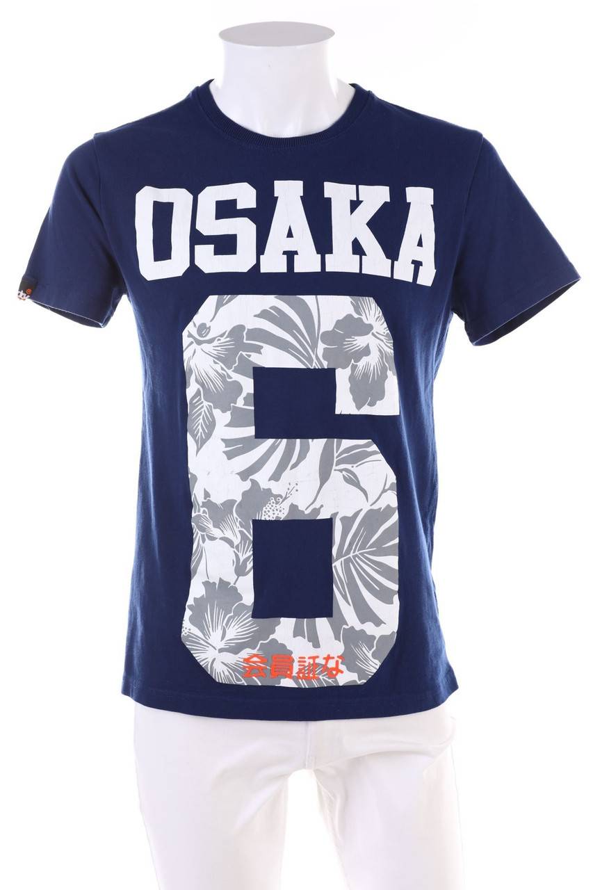 Carou Superdry Kurzarm-T-Shirt mit Print