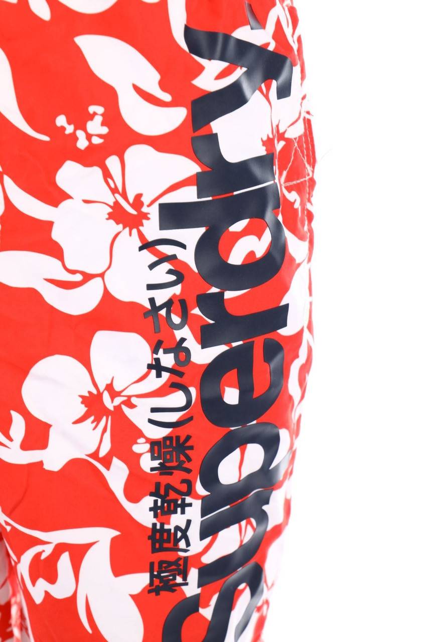 Carou Superdry Schwimm-Shorts Mit Blumen-Print