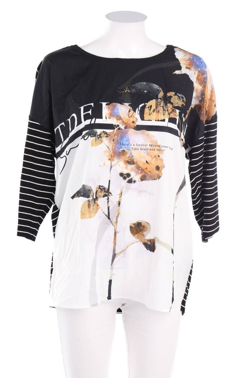 Carou TAIFUN 3/4-Arm-Shirt mit Print