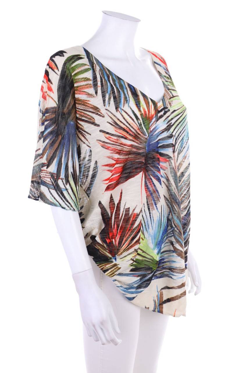 Carou TAIFUN Batwing-Shirt Mit Print