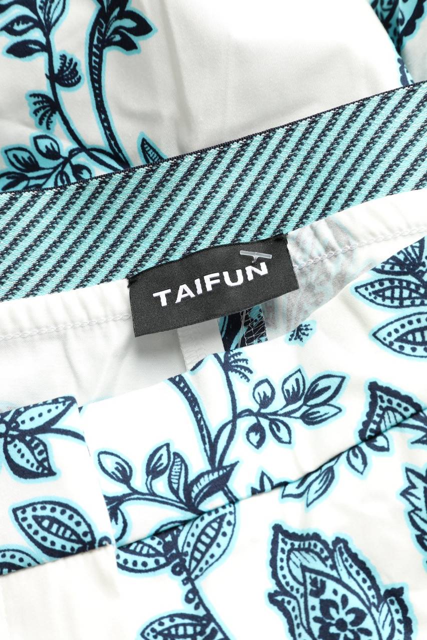 Carou TAIFUN Hose Mit Floralem Muster