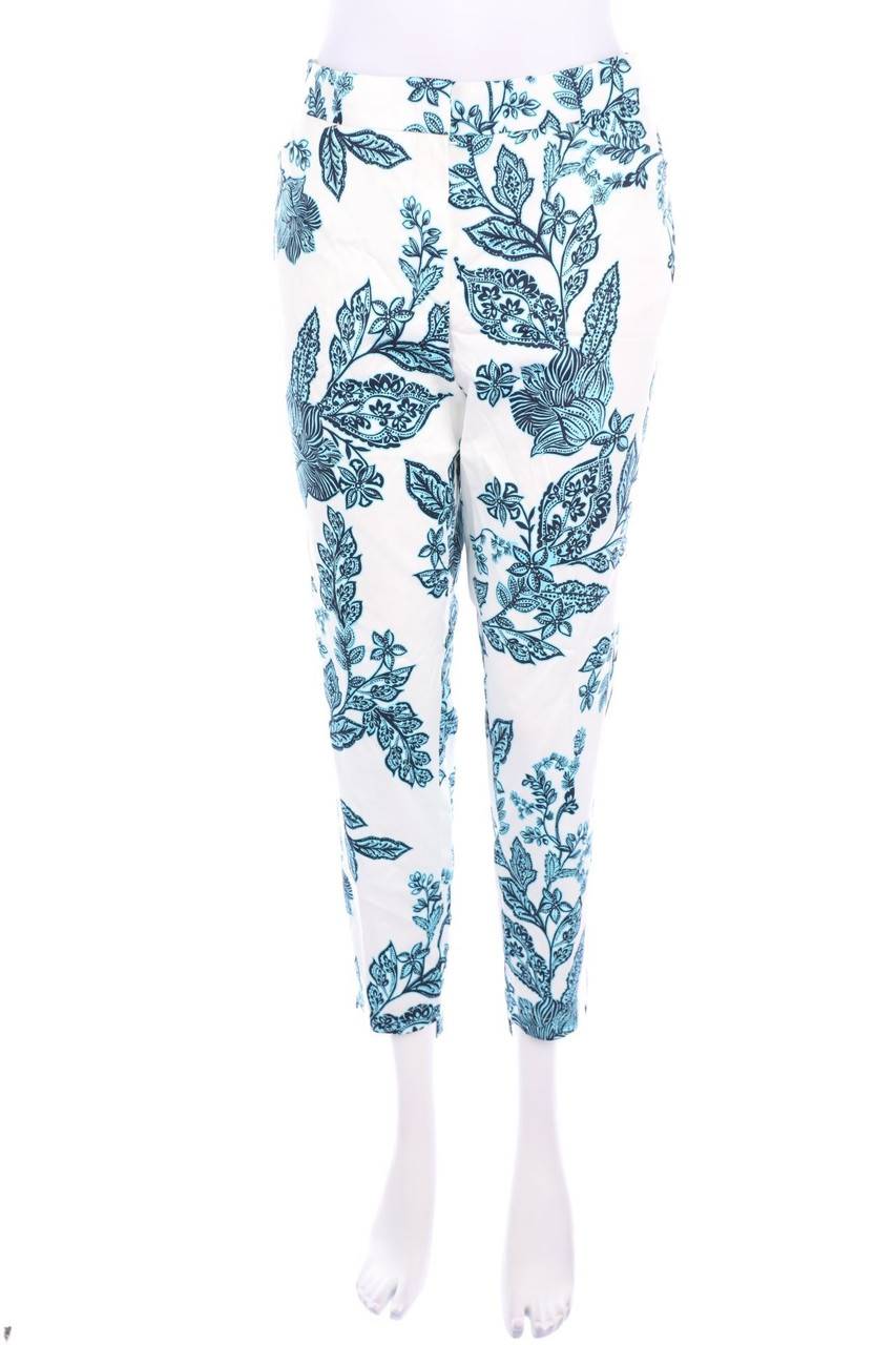 Carou TAIFUN Hose mit floralem Muster