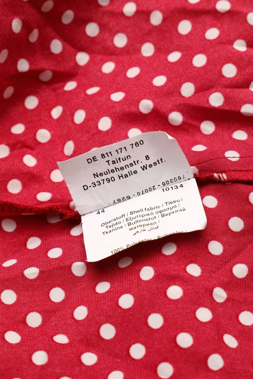 Carou TAIFUN Kurzarm-Bluse Mit Polka Dots