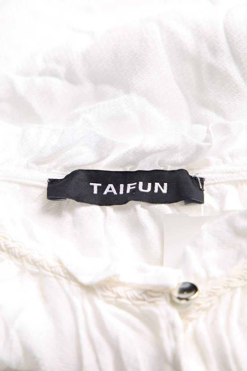 Carou TAIFUN Kurzarm-Bluse Mit Rüschen