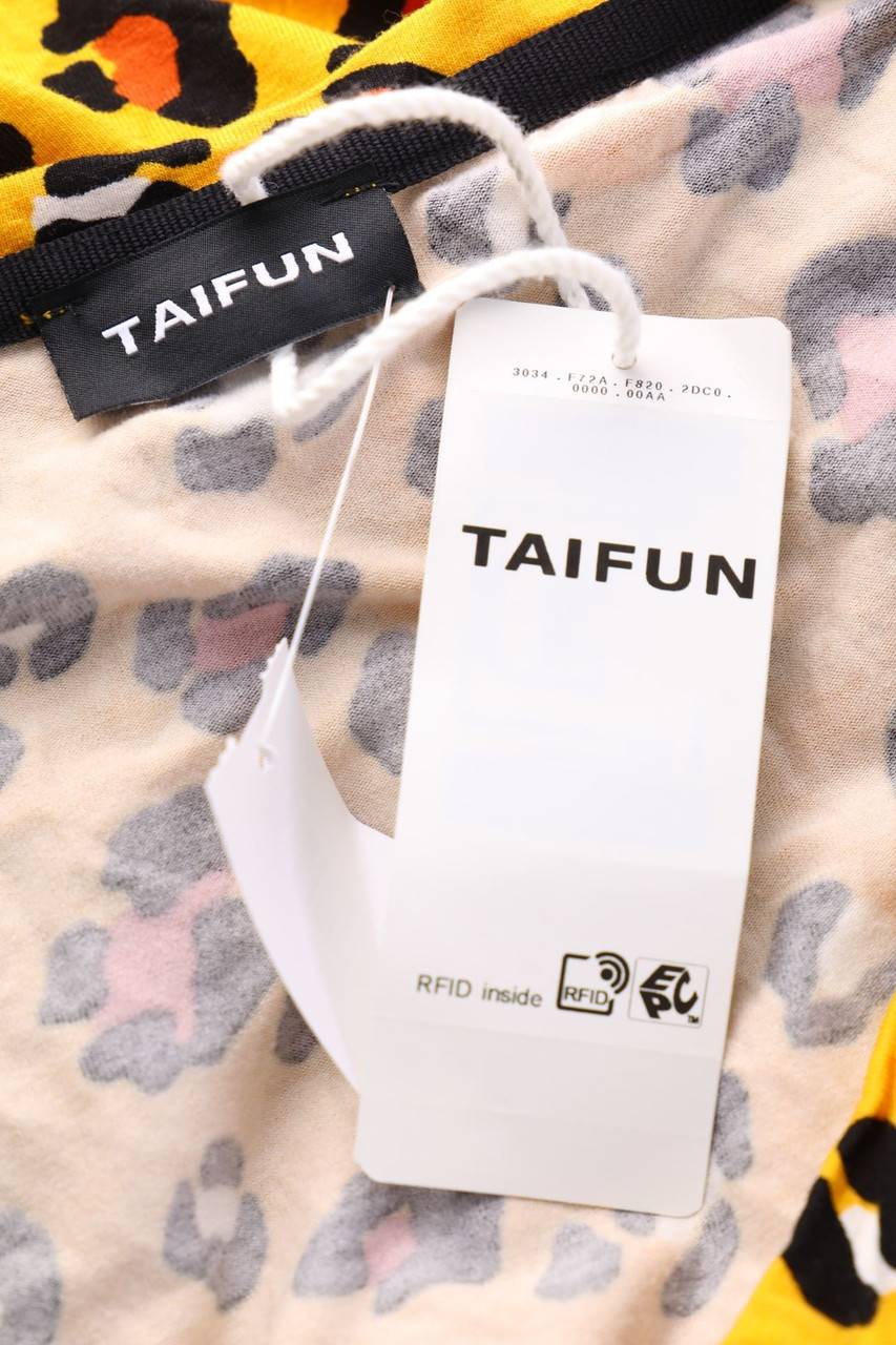 Carou TAIFUN Kurzarm-Shirt Mit Leo-Print