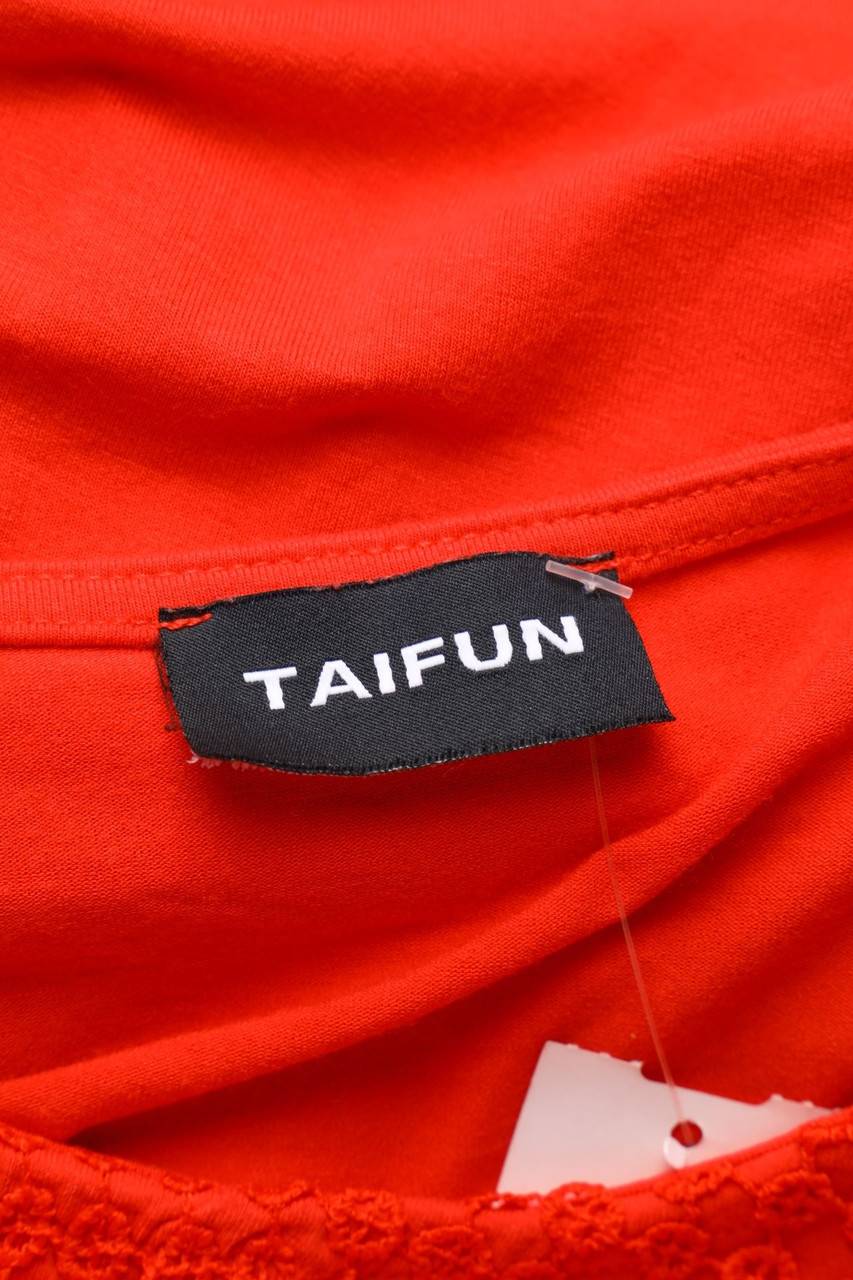 Carou TAIFUN Kurzarm-Shirt Mit Spitze
