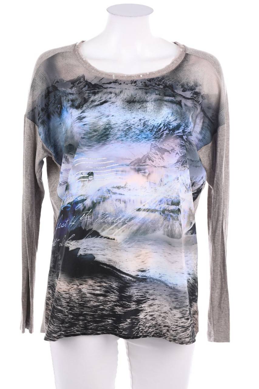 Carou TAIFUN Longsleeve-Shirt mit Print