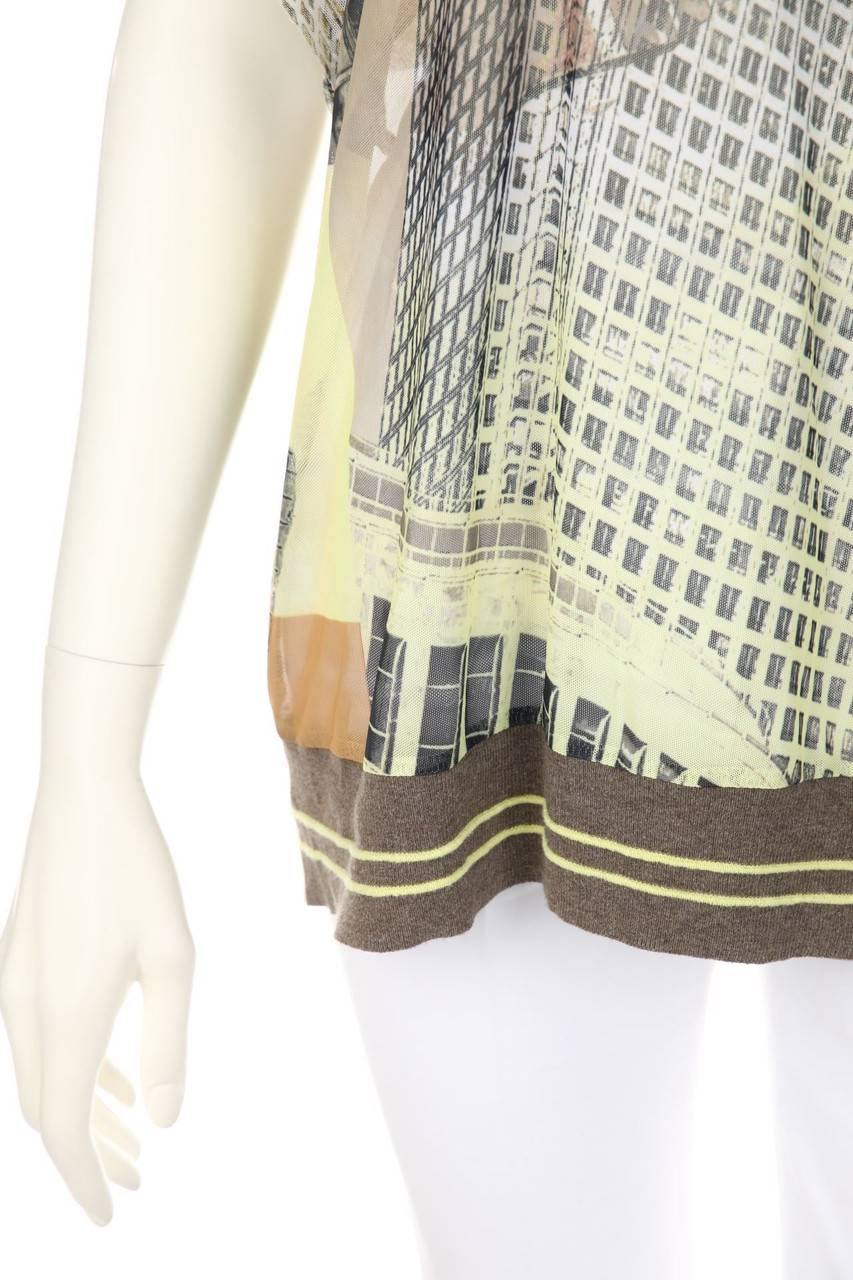 Carou TAIFUN Top Aus Mesh Mit Volants