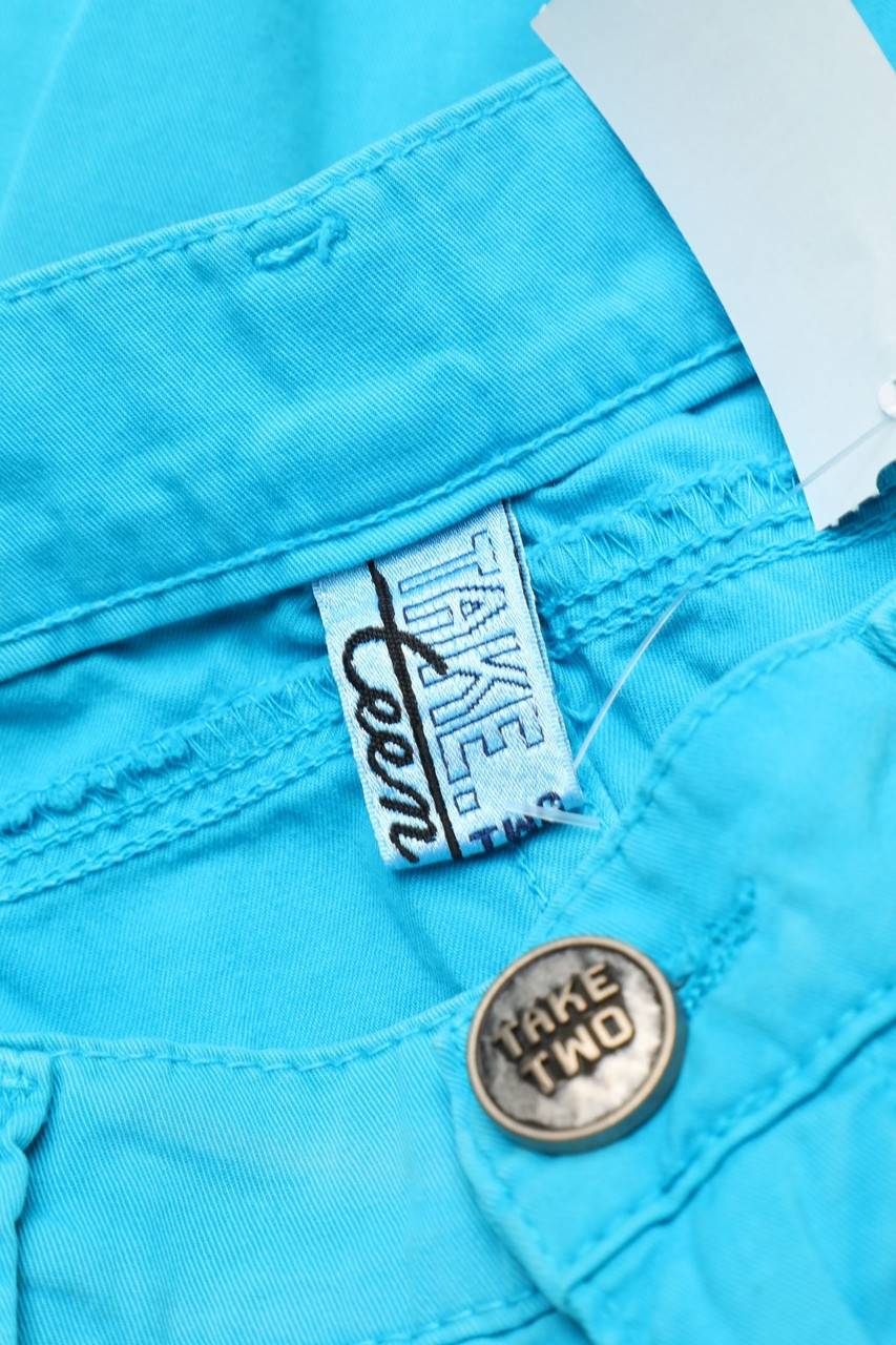 Carou TAKE TWO Used Look-Shorts Mit Logo-Patch