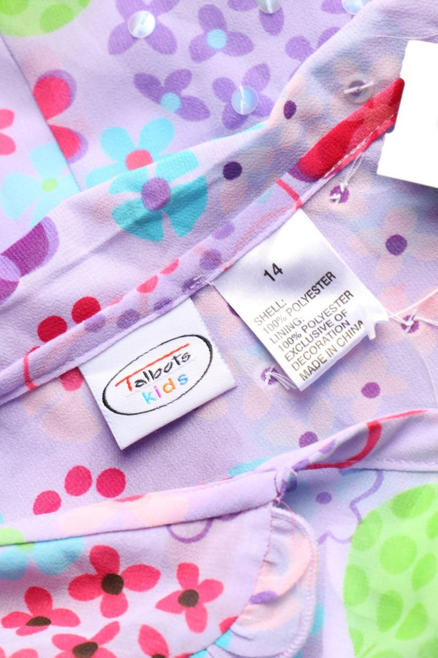 Carou TALBOTS Print-Kleid Mit Pailletten