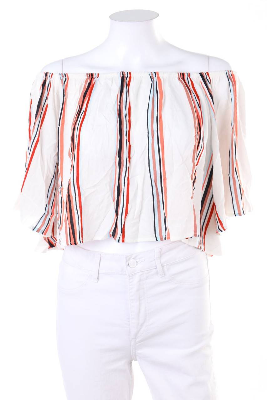 Carou TALLY WEiJL Cropped-Carmen-Bluse