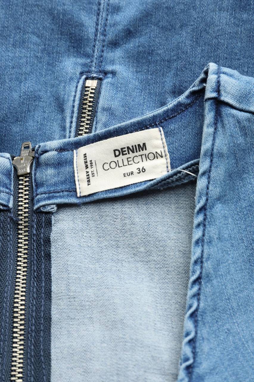 Carou TALLY WEiJL Denim-Minikleid Mit Schnürung