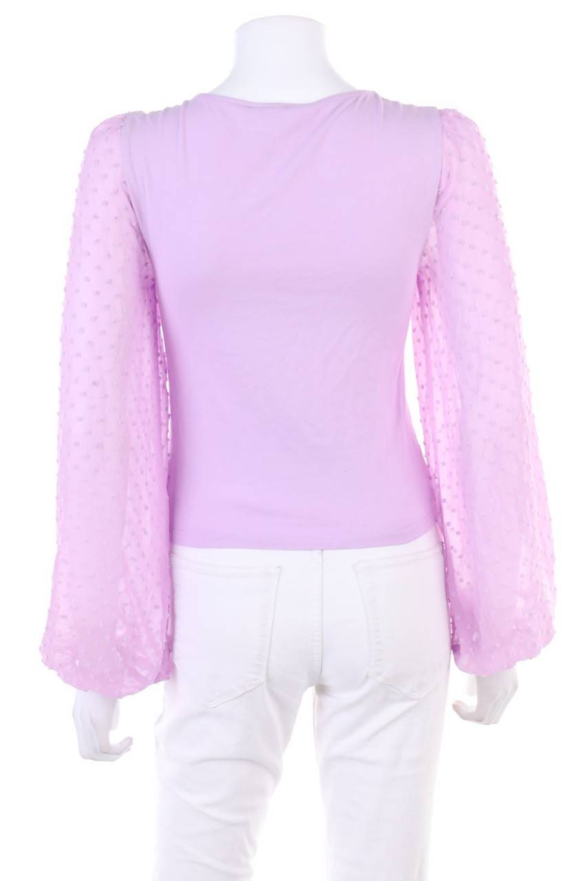 Carou TALLY WEiJL Longsleeve-Shirt Mit Chiffon