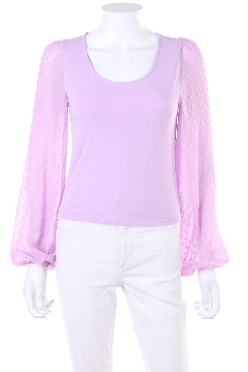 Carou TALLY WEiJL Longsleeve-Shirt mit Chiffon