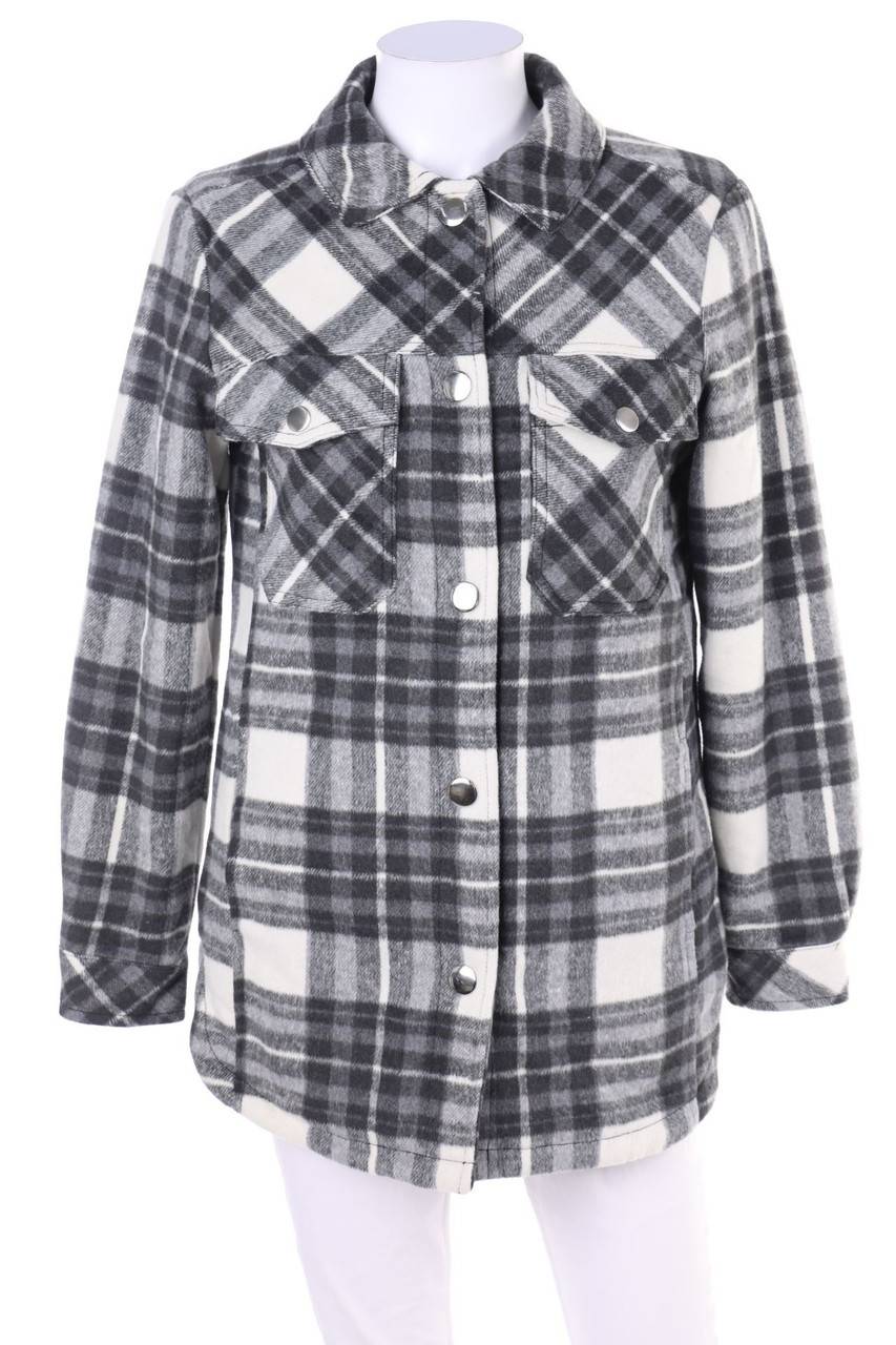 Carou TALLY WEiJL Shacket-Jacke mit Karo-Muster