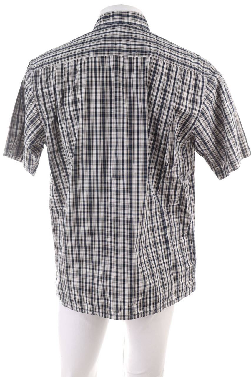 Carou TCM Kurzarm-Hemd Mit Karo-Muster