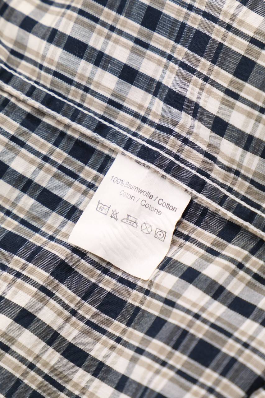 Carou TCM Kurzarm-Hemd Mit Karo-Muster