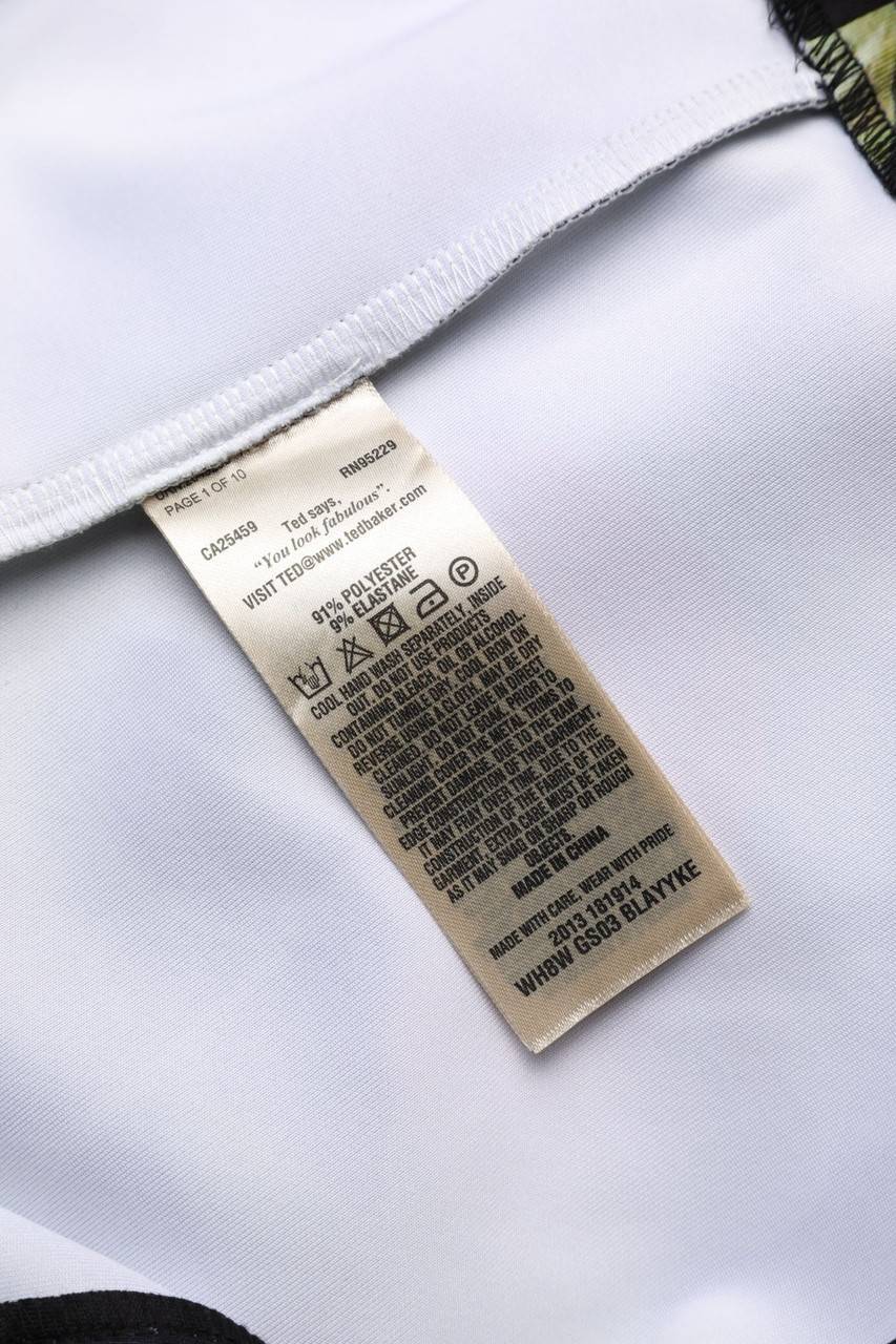 Carou TED BAKER LONDON Volants-Rock Mit Print