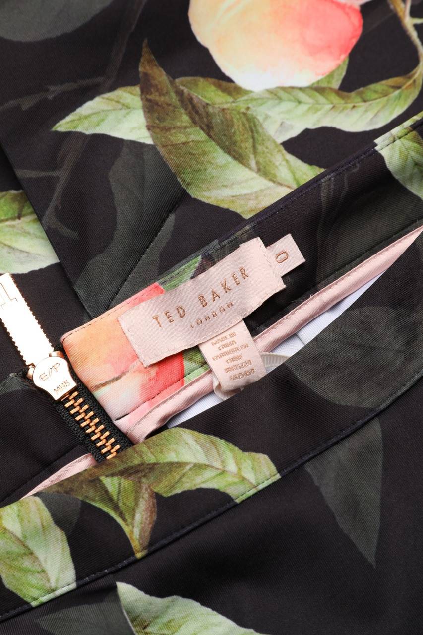 Carou TED BAKER LONDON Volants-Rock Mit Print