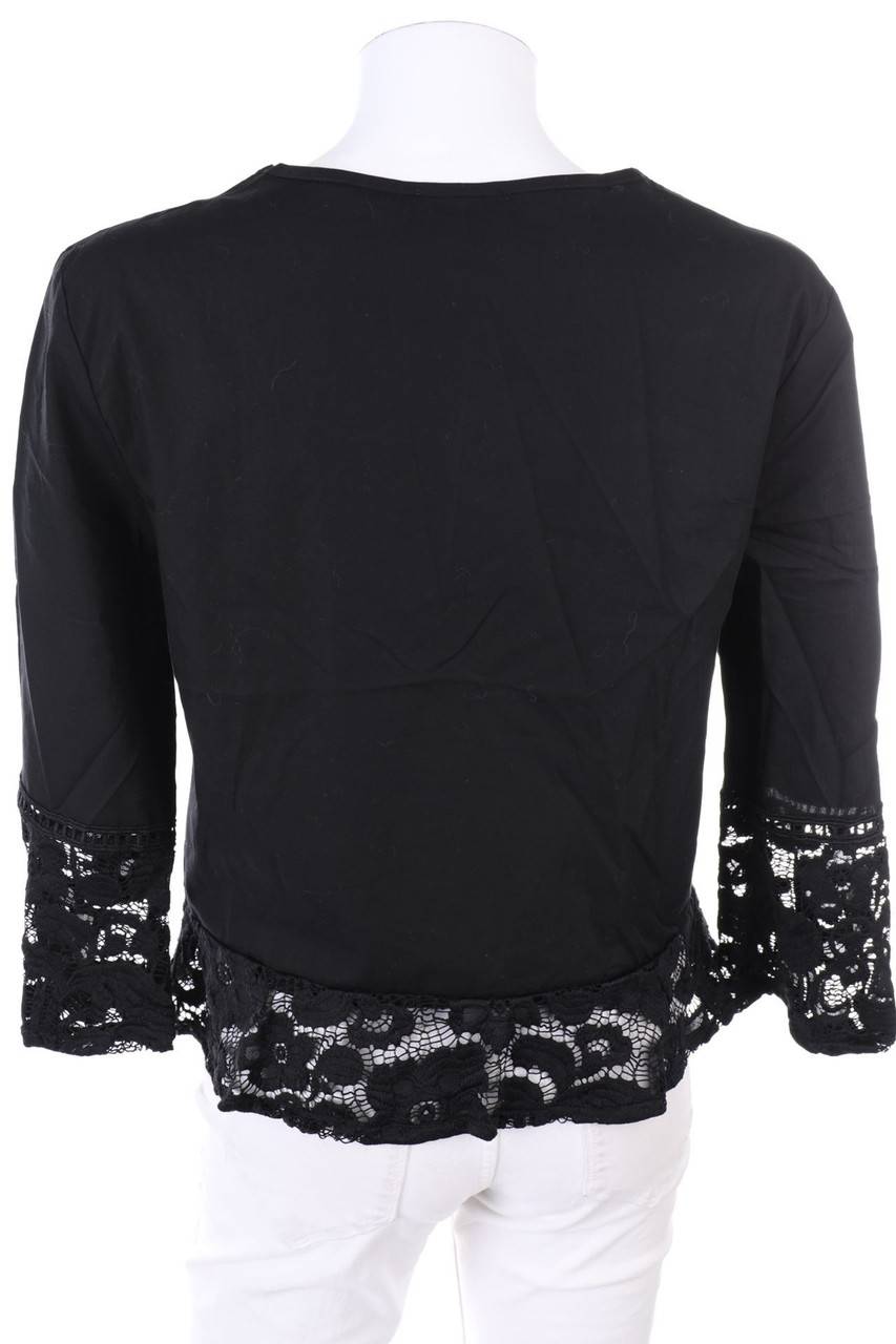 Carou TEZENIS Shirt Aus Jersey Mit Spitzen-Einsatz