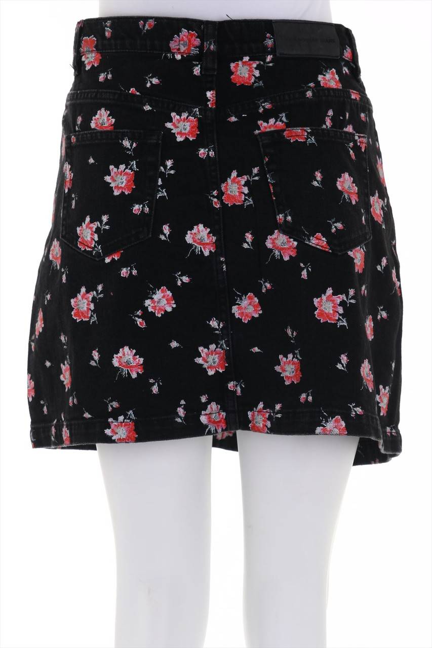 Carou The Kooples Jeansrock Mit Floralem Muster