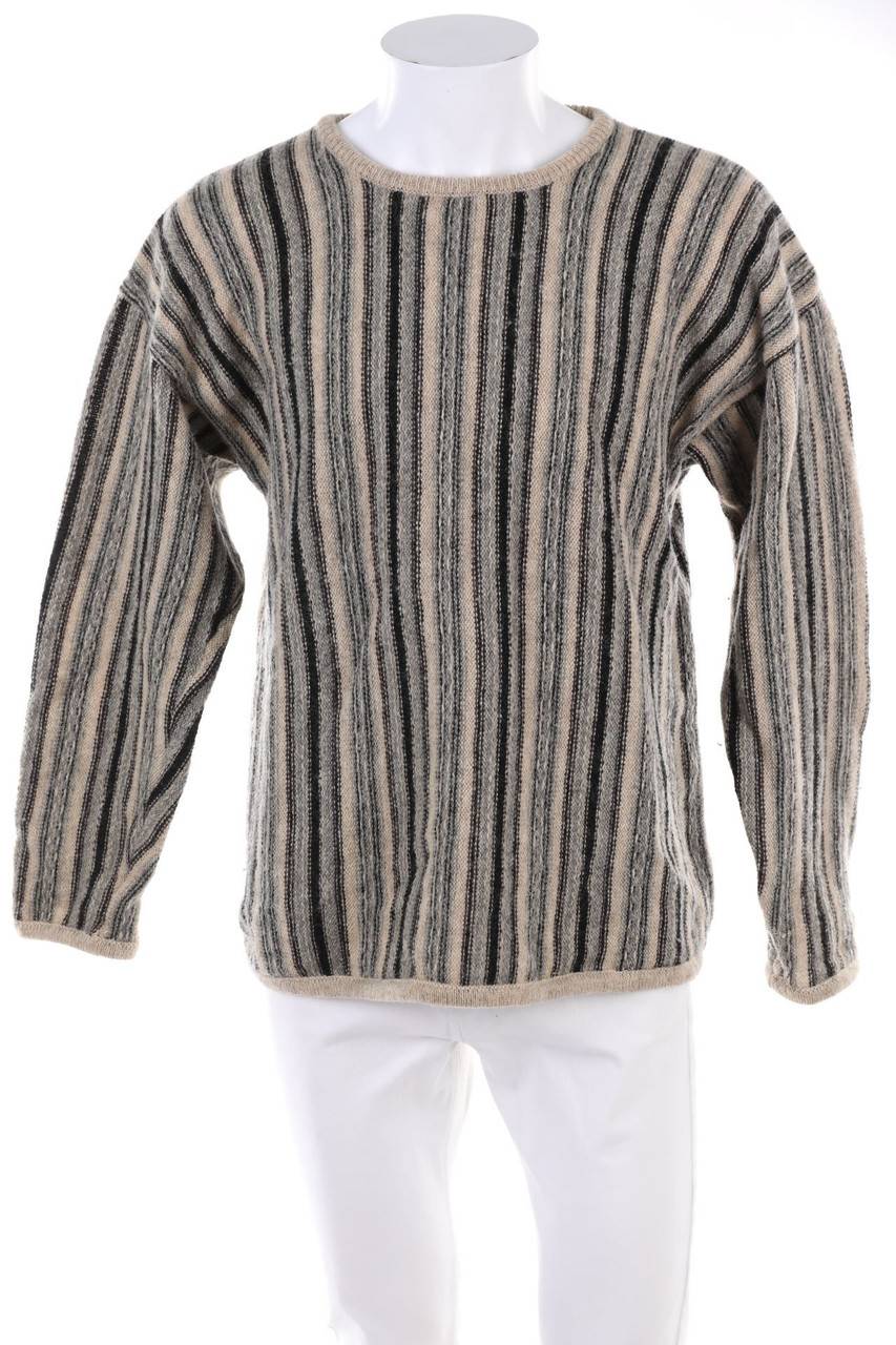 Carou THE LIMITED Pullover aus Wolle mit Streifen