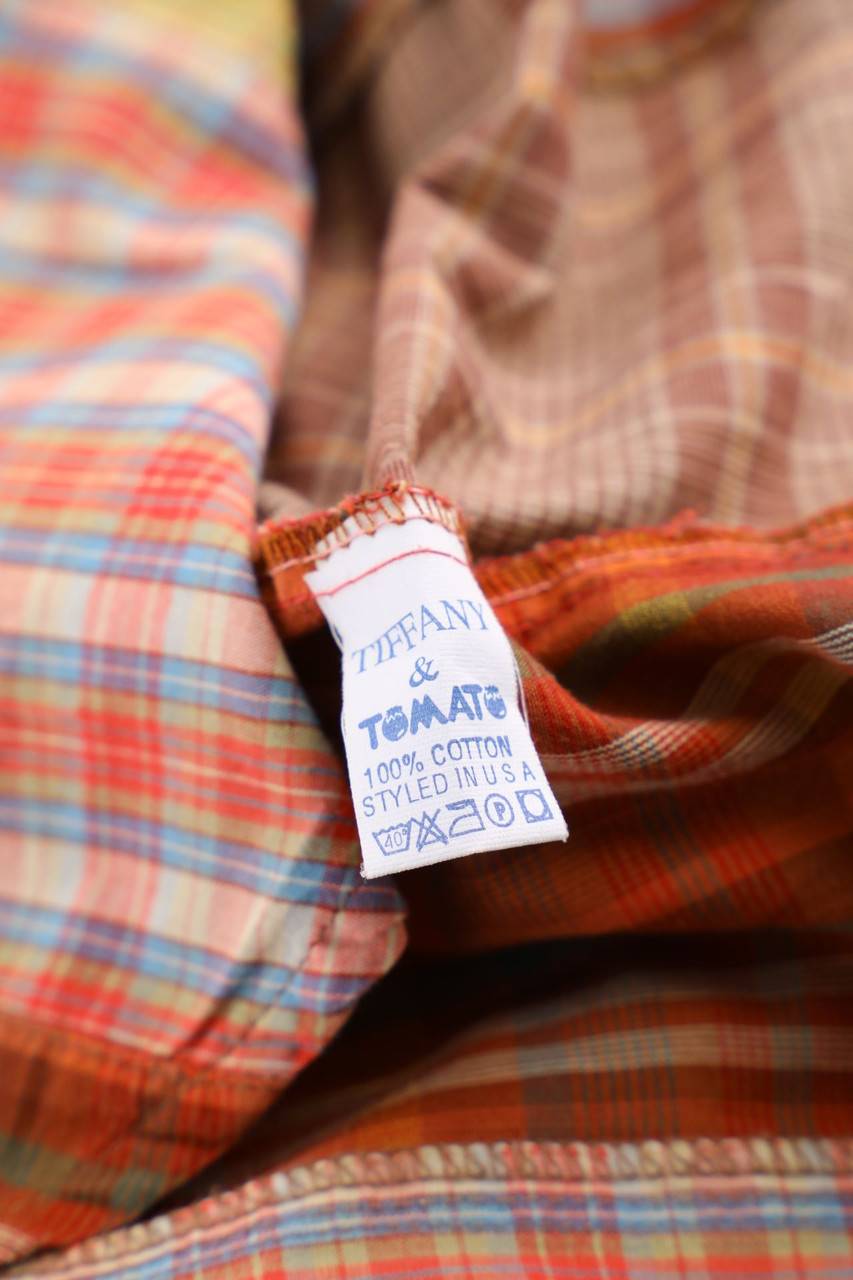Carou TIFFANY TOMATO Hemd Mit Karo-Muster