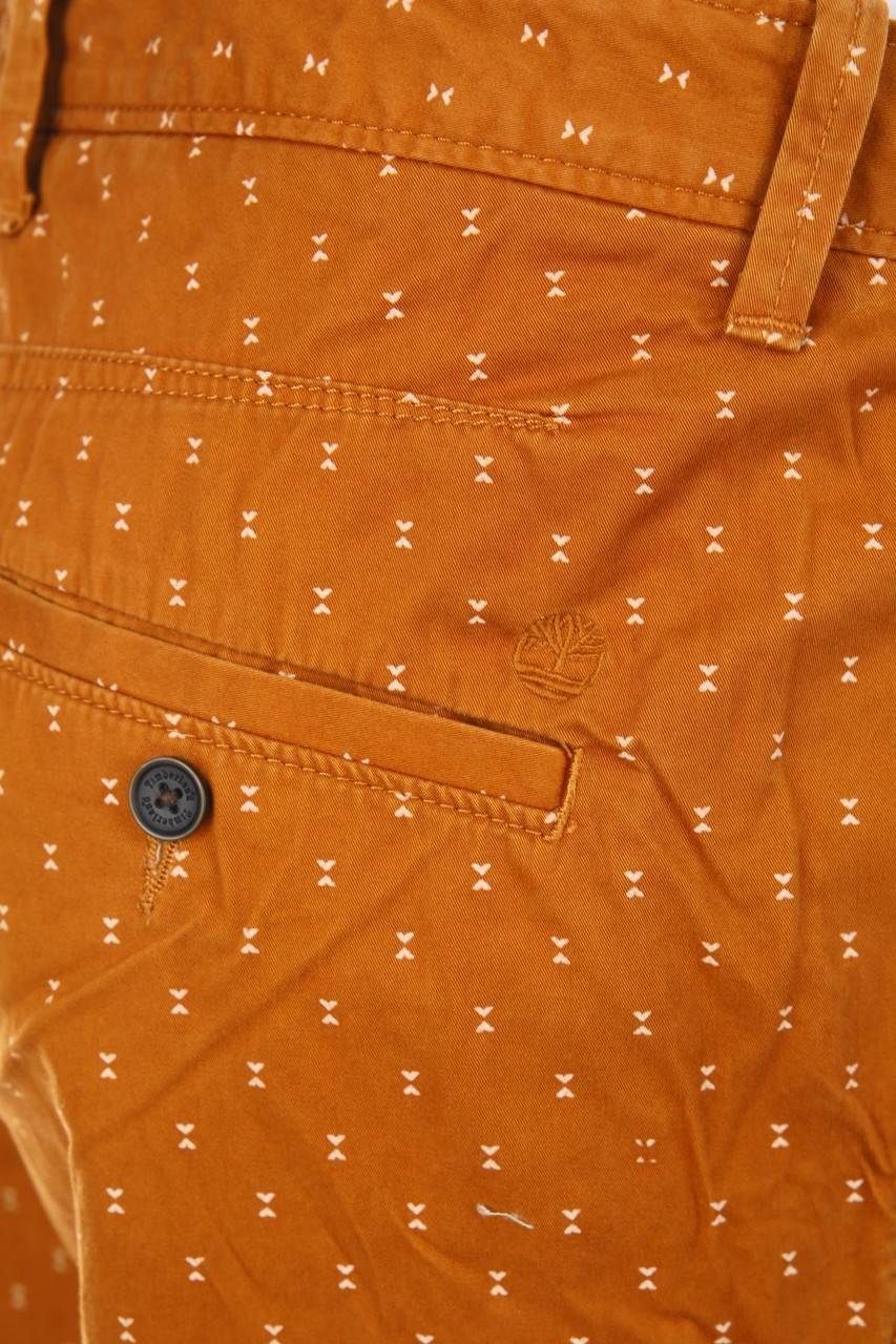 Carou Timberland Chino-Shorts Mit Print