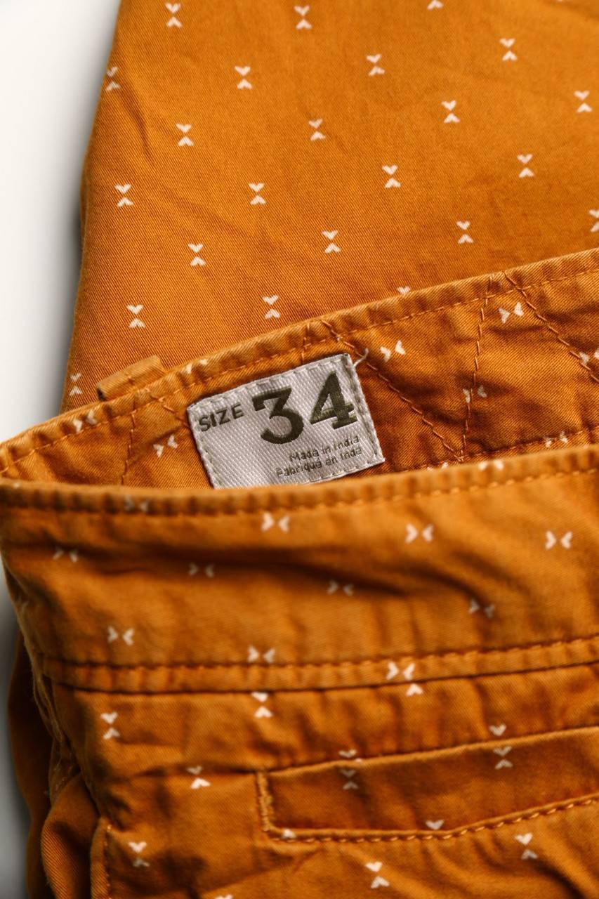 Carou Timberland Chino-Shorts Mit Print