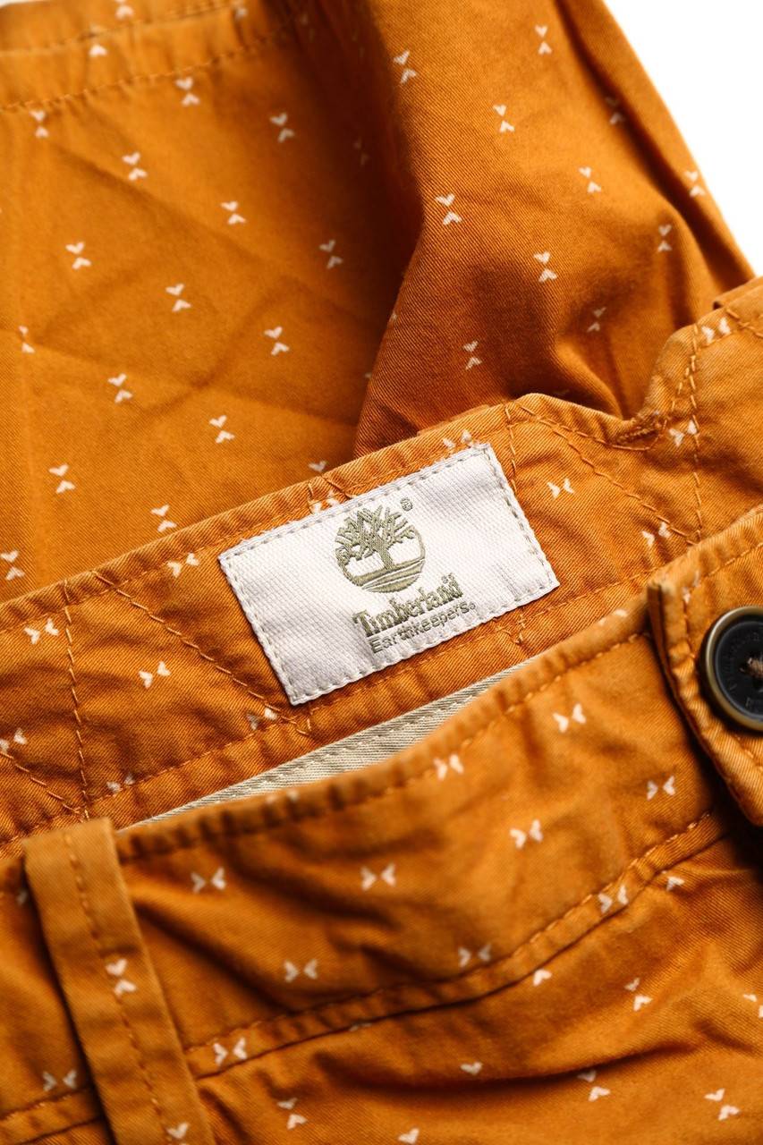 Carou Timberland Chino-Shorts Mit Print