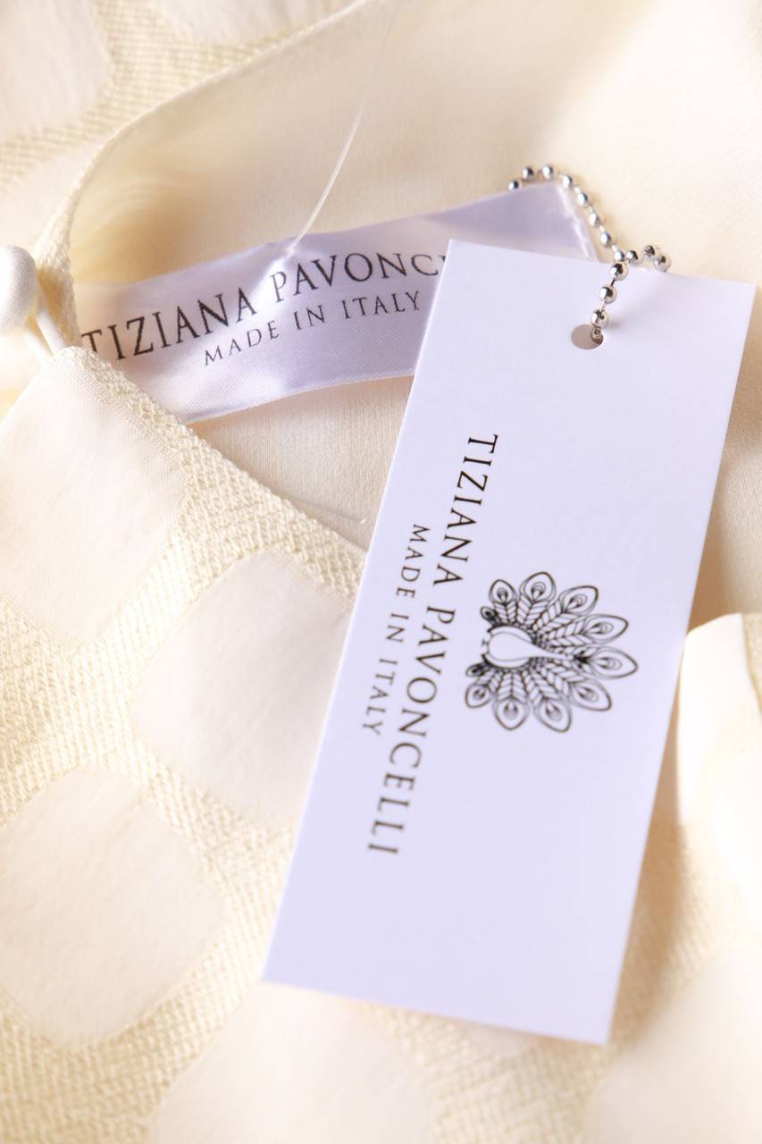 Carou TIZIANA PAVONCELLI Cocktailkleid Mit Seide