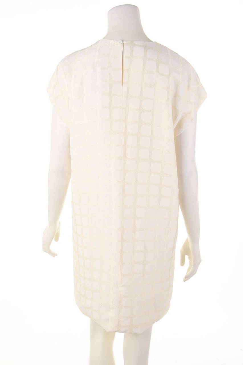 Carou TIZIANA PAVONCELLI Muster-Kleid Mit Seide