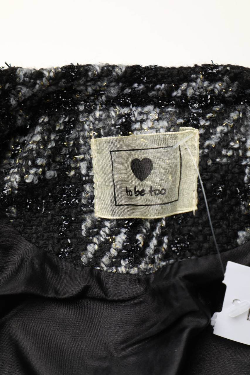 Carou To Be Too Bouclé-Jacke Mit Glitzer