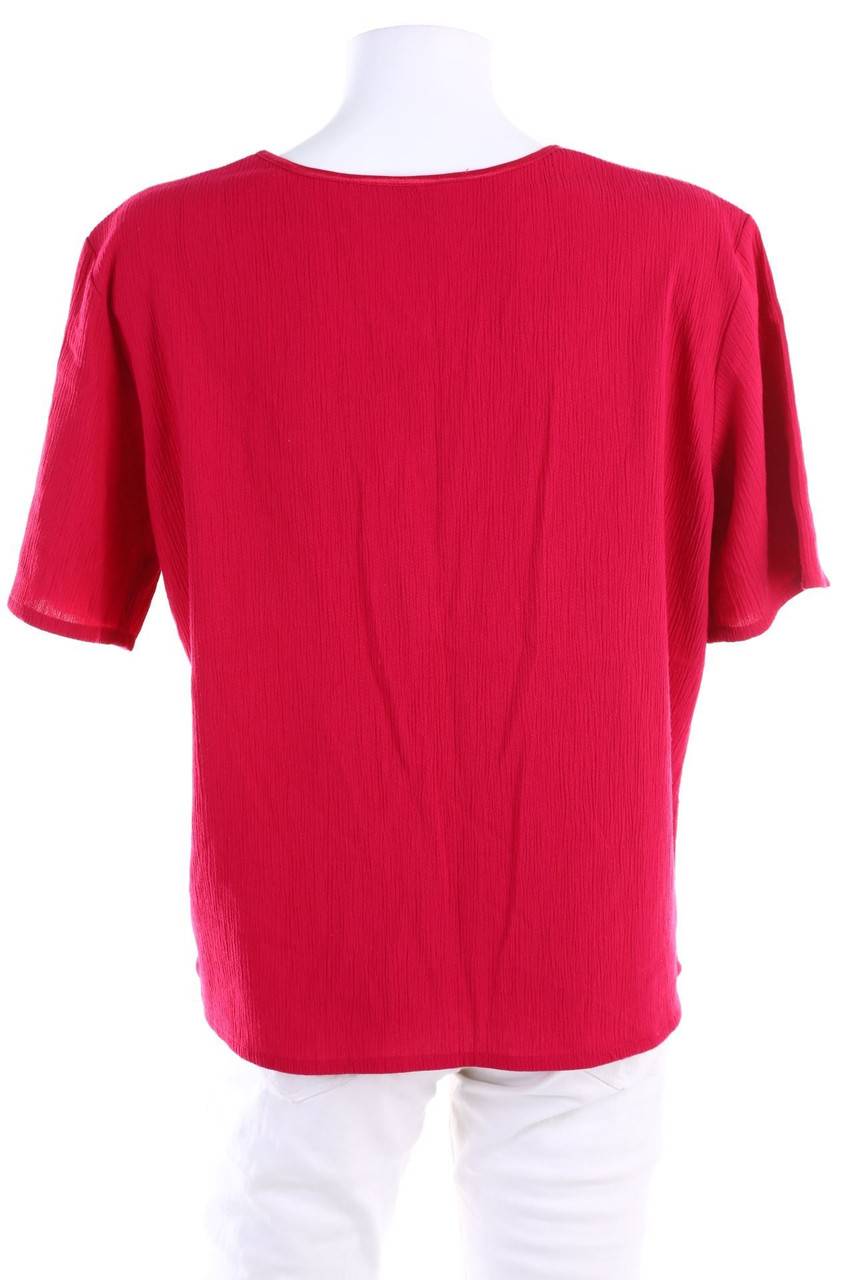 Carou TOGETHER! Kurzarm-Bluse Mit Stickereien