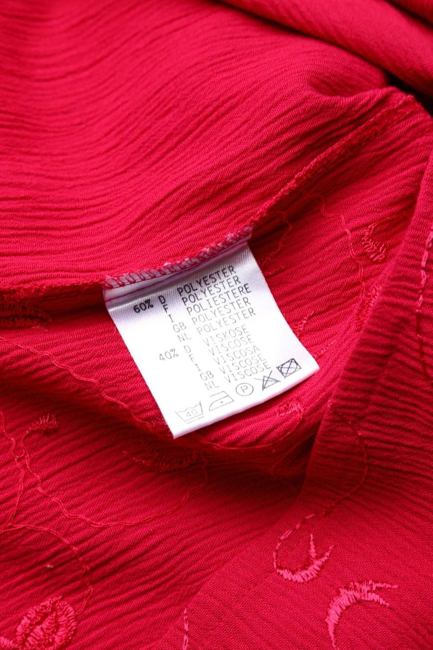 Carou TOGETHER! Kurzarm-Bluse Mit Stickereien