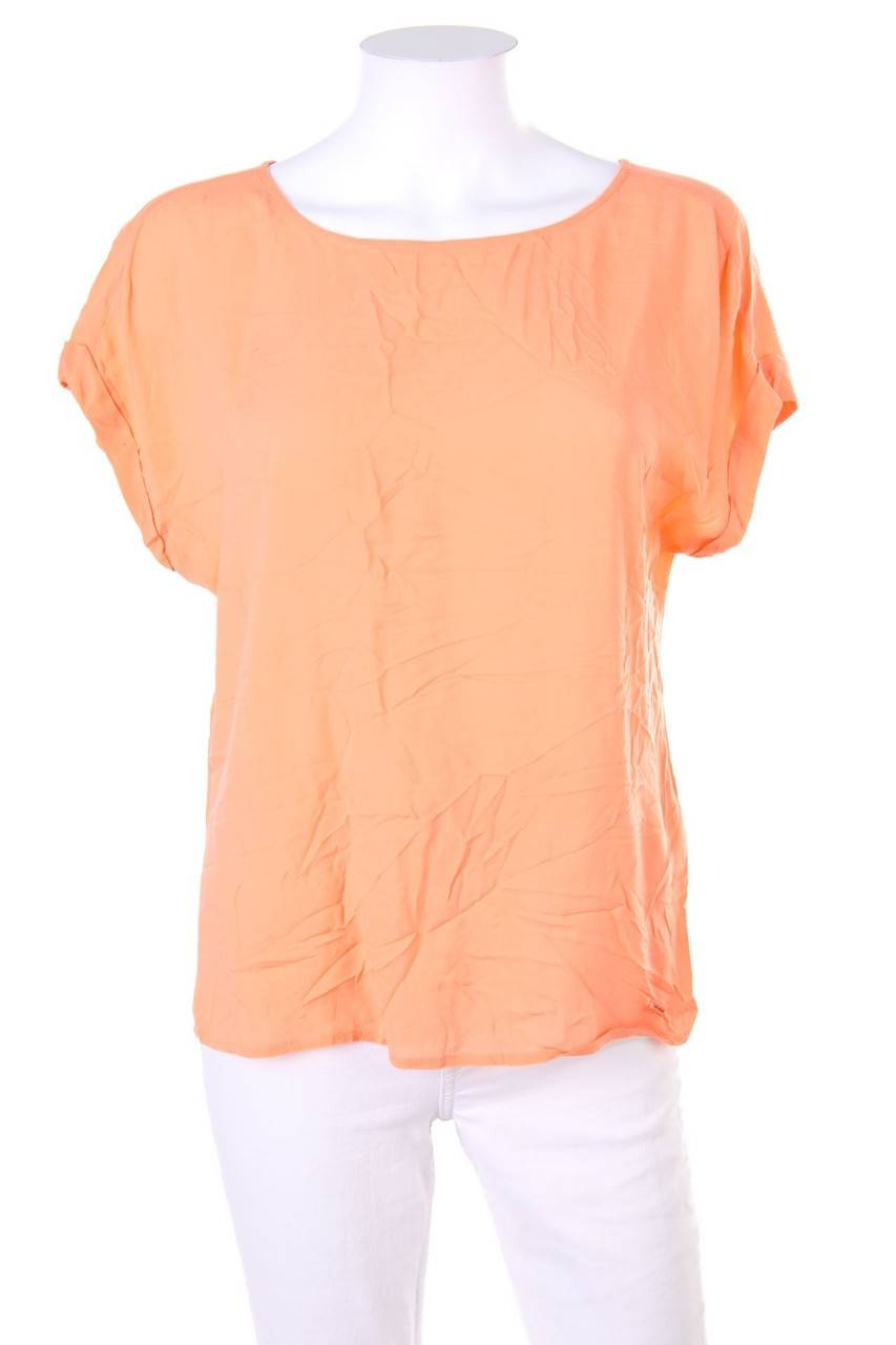 Carou TOM TAILOR Basic-Kurzarm-Shirt