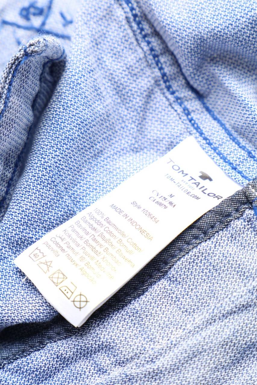 Carou TOM TAILOR Button-down-Hemd Aus Baumwolle